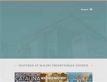 Tablet Screenshot of malibupres.org